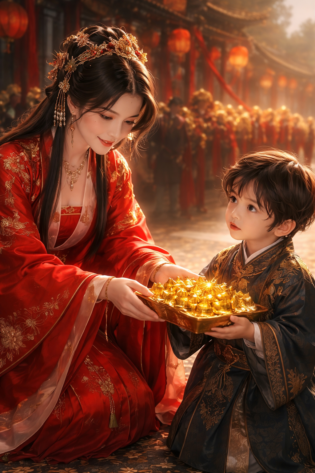 Bị Tướng Quân Từ Hôn Ngày Cưới, Ta Dùng 10 Dặm Hồng Trang Mua Luôn Một Vương Gia