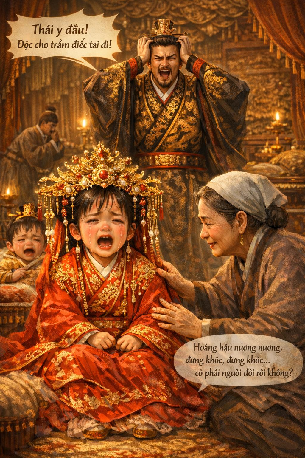 TÁM TUỔI NHẬP CUNG LÀM HOÀNG HẬU