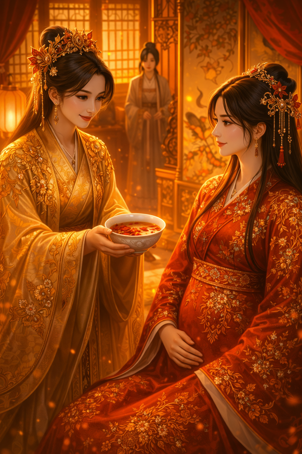 Hoàng Hậu Tỷ Là Mỹ Nhân Ngốc, Lại Nhầm Hồng Hoa Thành Táo Đỏ Cho Ta Uống