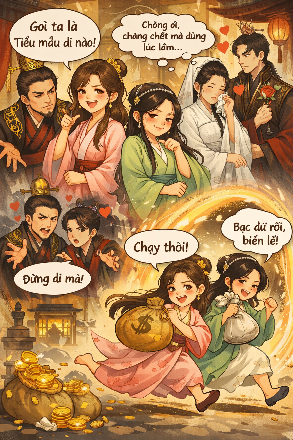 Xuyên sách cùng khuê mật: Tránh xa đàn ông, chuyên tâm kiếm tiền