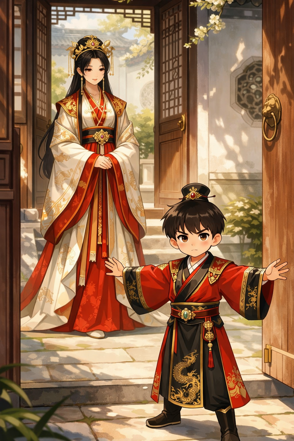 ĐẾ VƯƠNG MUỐN HOÀNG HẬU CÙNG TUẪN TÁNG